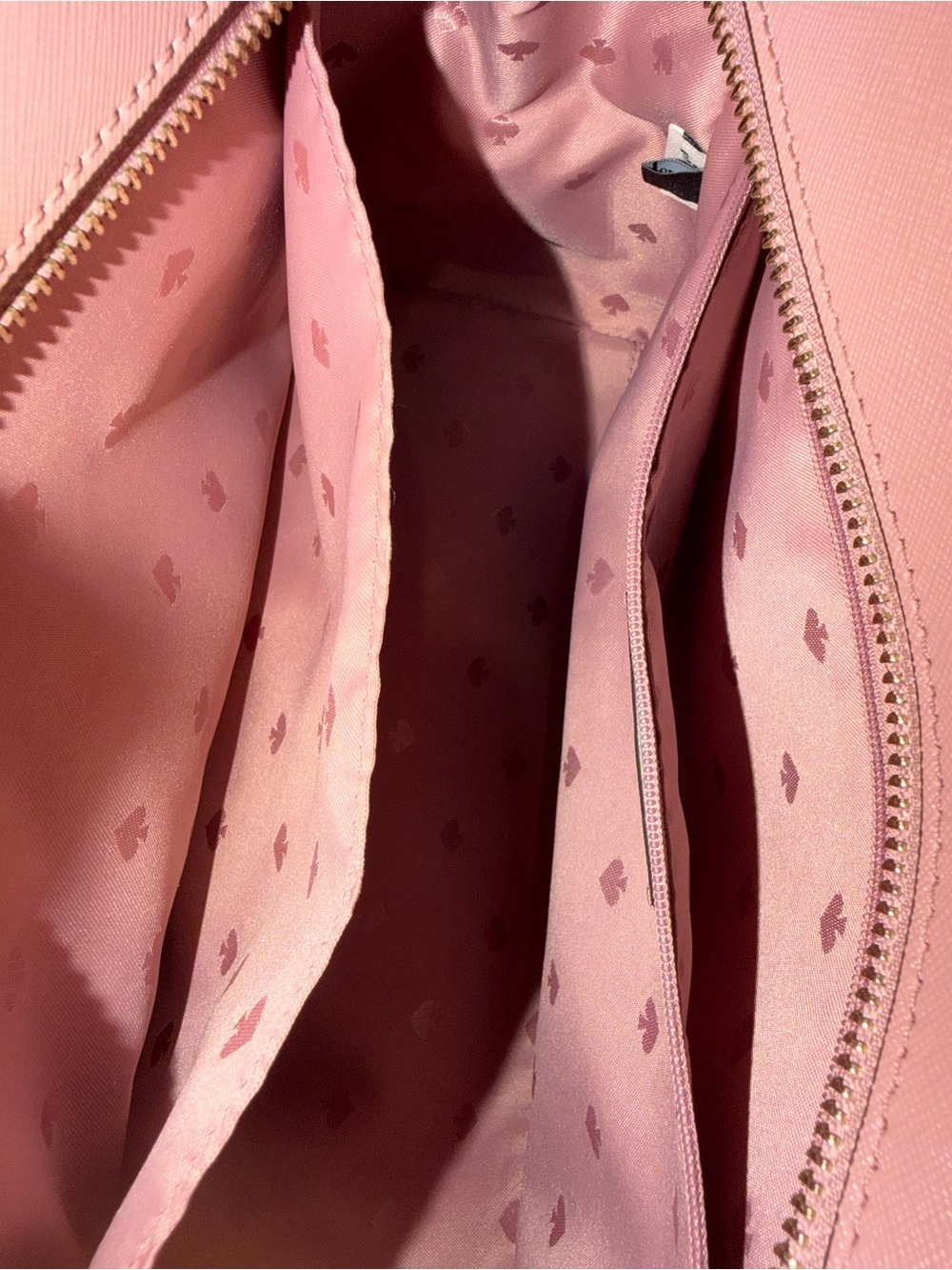 kate spade ♠️ Blush Pink Saffiano Leather Satchel - Picture 6 of 10